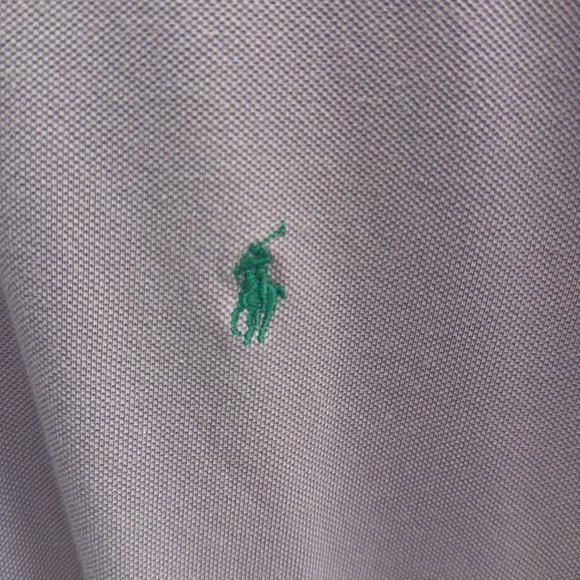 Men’s Ralph Lauren polo size XL purple with green label lightly worn. - Picture 3 of 3